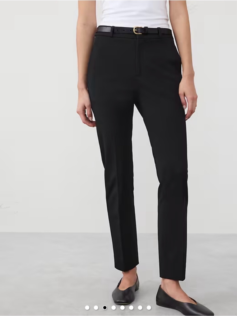 Banana Republic Black Sloan Fit Pants
